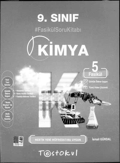 KİMYA FASİKÜL SORU KİTABI Limon Fotokopi