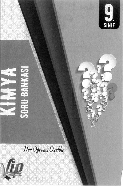 KİMYA SORU BANKASI Limon Fotokopi