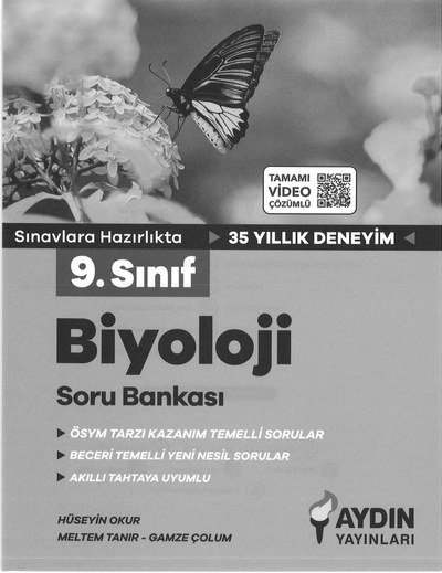 BİYOLOJİ SORU BANKASI 35 YILLIK DENEYİM