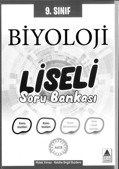 BİYOLOJİ LİSELİ SORU BANKASI Limon Fotokopi