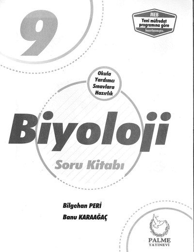 BİYOLOJİ SORU KİTABI SINAVLARA HAZIRLIK Limon Fotokopi