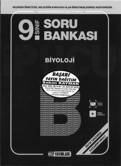 SORU BANKASI BİYOLOJİ Limon Fotokopi
