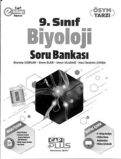 BİYOLOJİ SORU BANKASI ÖSYM TARZI Limon Fotokopi