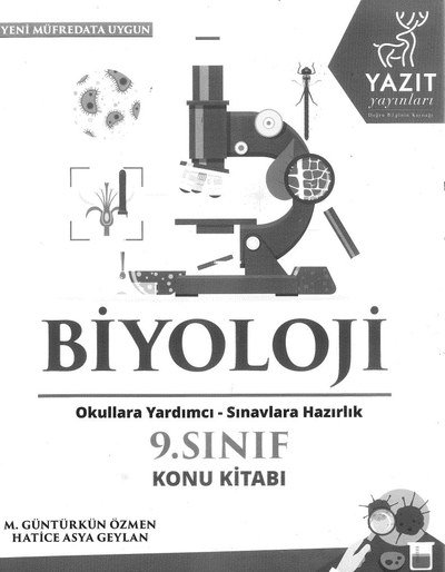 BİYOLOJİ OKULLARA YARDIMCI SINAVLARA HAZIRLIK KONU KİTABI Limon Fotokopi