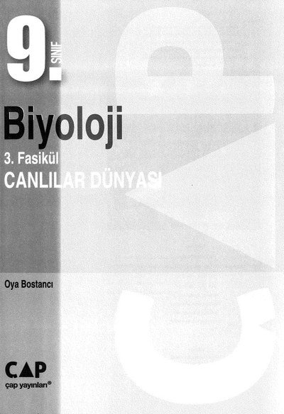 BİYOLOJİ 3. FASİKÜL CANLILAR DÜNYASI Limon Fotokopi