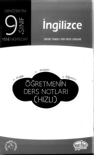 İNGİLİZCE BECERİ TEMELLİ YENİ NESİL SORULAR ÖĞRETMENİN DERS NOTLARI (HIZLI) Limon Fotokopi