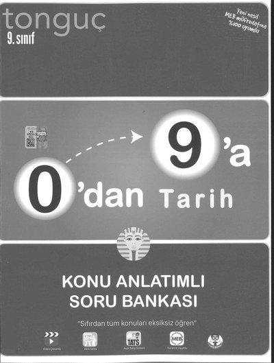 0'DAN 9'A TARİH KONU ANLATIMLI SORU BANKASI Limon Fotokopi