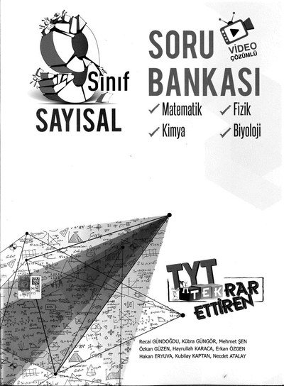SORU BANKASI MATEMATİK FİZİK KİMYA BİYOLOJİ TYT TEKRAR ETTİREN SAYISAL Limon Fotokopi