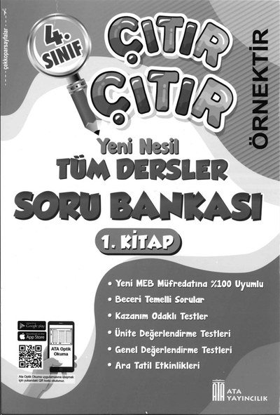 TÜM DERSLER SORU BANKASI