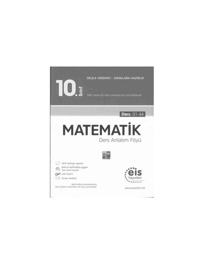 MATEMATİK DERS ANLATIM FÖYÜ Limon Fotokopi