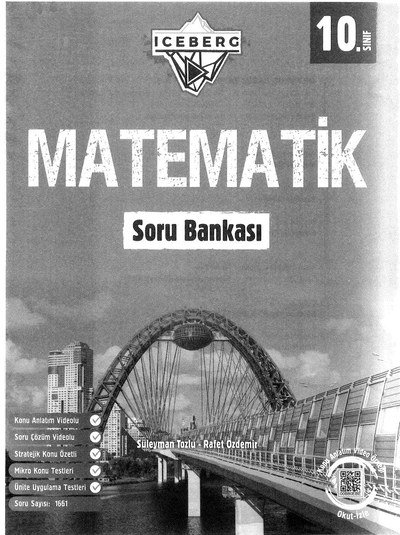 MATEMATİK SORU BANKASI ICEBERG Limon Fotokopi