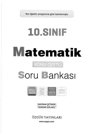 MATEMATİK KONU ÖZETLİ SORU BANKASI Limon Fotokopi