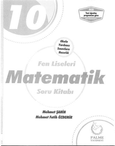 FEN LİSELERİ MATEMATİK SORU KİTABI