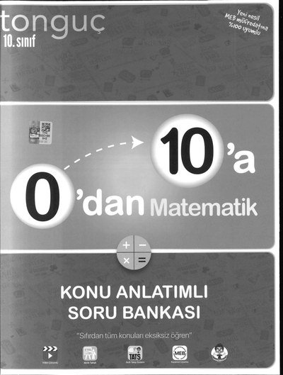 0'DAN 10'A MATEMATİK KONU ANLATIMLI SORU BANKASI Limon Fotokopi