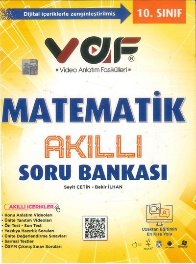 MATEMATİK AKILLI SORU BANKASI VAF