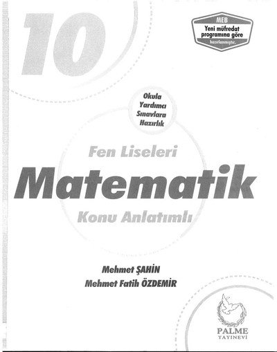 FEN LİSELERİ MATEMATİK KONU ANLATIMLI Limon Fotokopi