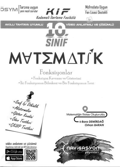 MATEMATİK FONKSİYONLAR Limon Fotokopi