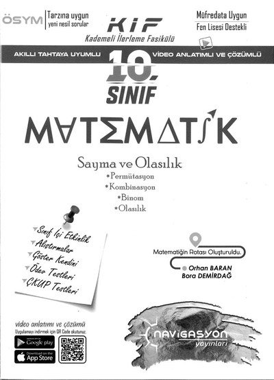 MATEMATİK SAYMA VE OLASILIK Limon Fotokopi