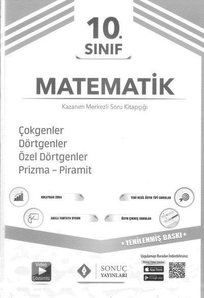 MATEMATİK ÇOKGENLER DÖRTGENLER ÖZEL DÖRTGENLER PRİZMA - PİRAMİT