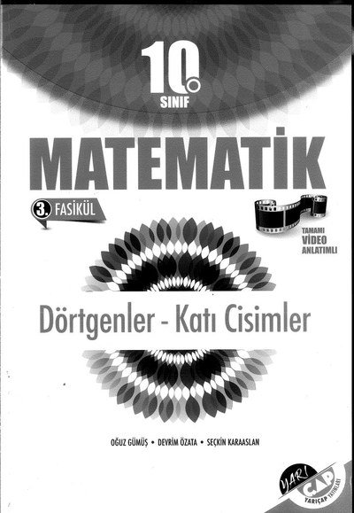 MATEMATİK 3. FASİKÜL DÖRTGENLER KATI CİSİMLER Limon Fotokopi