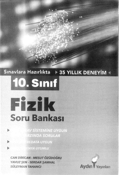 FİZİK SORU BANKASI Limon Fotokopi
