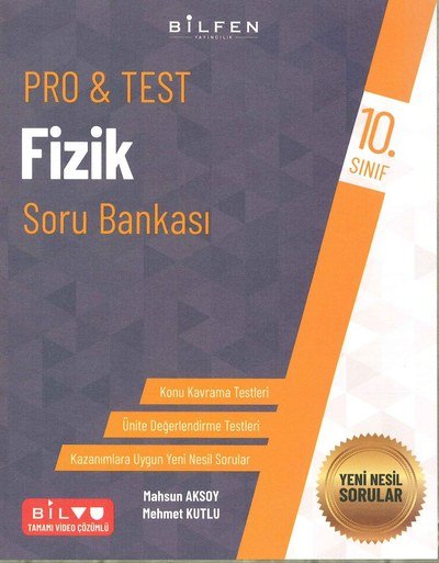 PRO & TEST FİZİK SORU BANKASI Limon Fotokopi