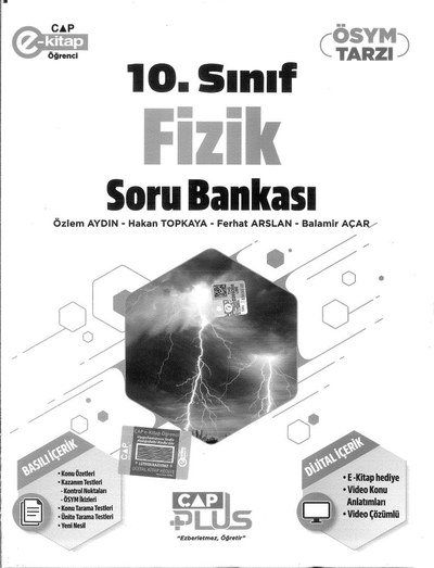 FİZİK SORU BANKASI Limon Fotokopi