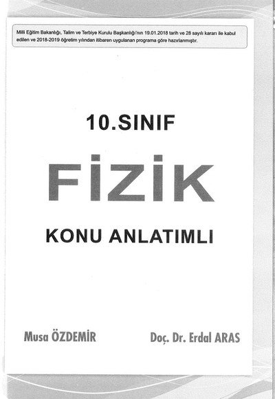 FİZİK KONU ANLATIMLI Limon Fotokopi