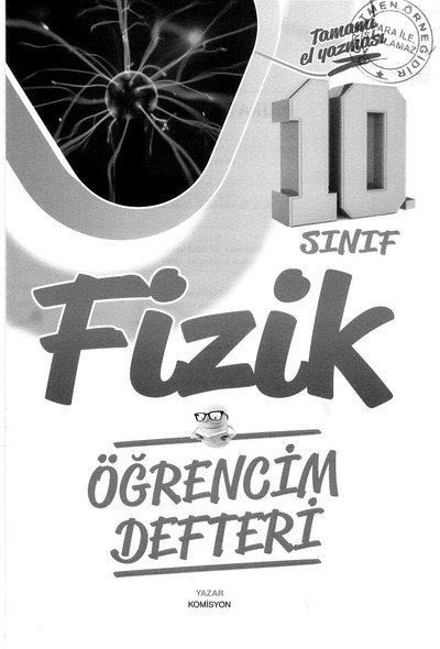 FİZİ K ÖĞRENCİM DEFTERİ Limon Fotokopi