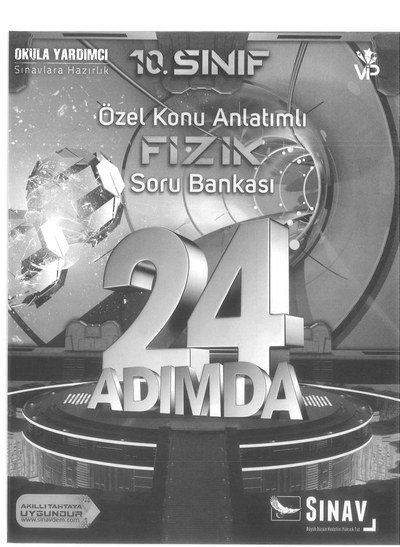 ÖZEL KONU ANLATIMLI FİZİK SORU BANKASI 24 ADIMDA Limon Fotokopi
