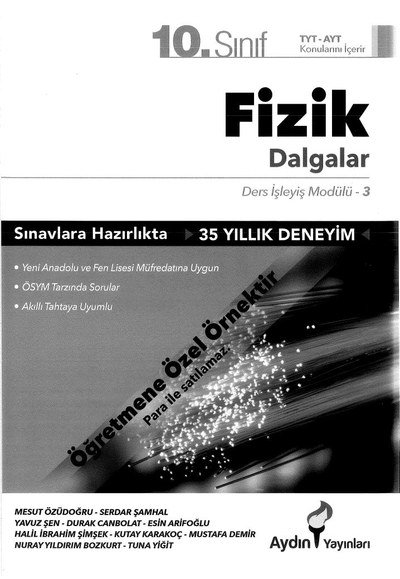 FİZİK DALGALAR Limon Fotokopi