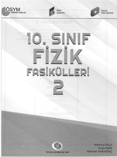 FİZİK FASİKÜLLERİ 2 Limon Fotokopi