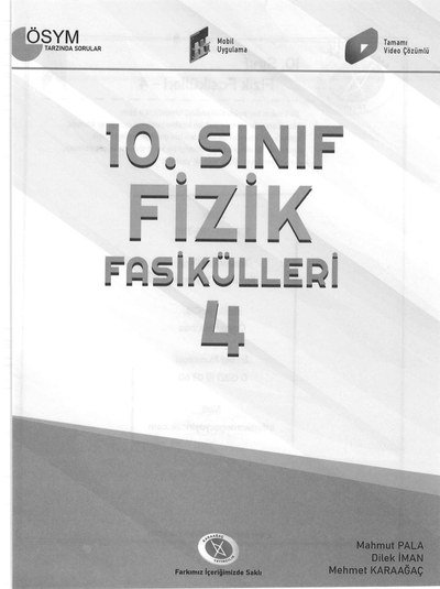 FİZİK FASİKÜLLERİ 4 Limon Fotokopi