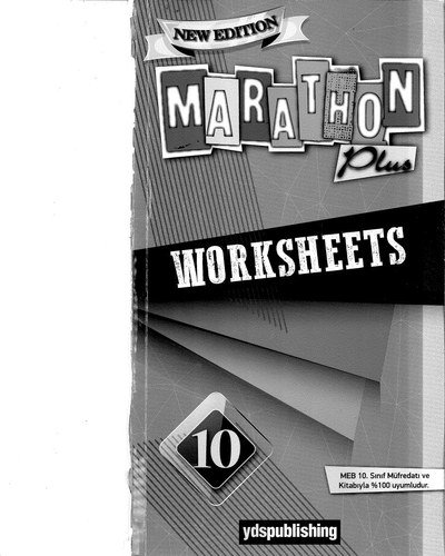 NEW EDITON MARATHON WORKSHEETS Limon Fotokopi