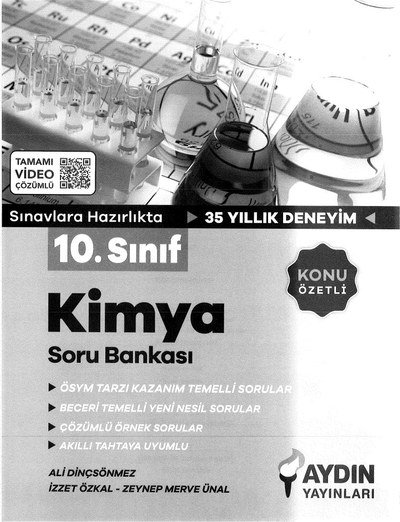 KİMYA SORU BANKASI Limon Fotokopi