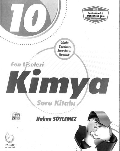 FEN LİSELERİ KİMYA SORU KİTABI