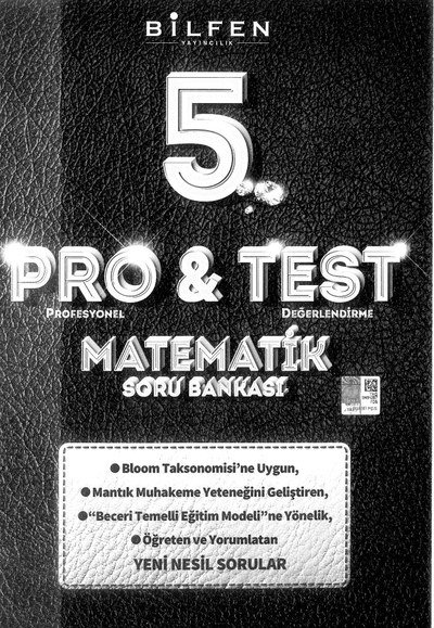 PRO & TEST MATEMATİK SORU BANKASI Limon Fotokopi