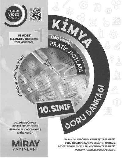 KİMYA ÖĞRETMENİN PRATİK NOTLARI SORU BANKASI Limon Fotokopi