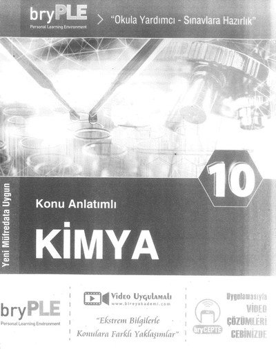 KONU ANLATIMLI KİMYA Limon Fotokopi