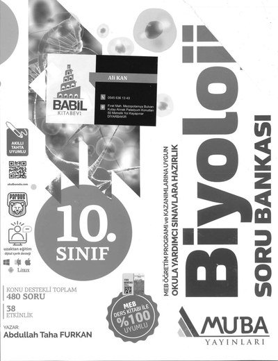 BİYOLOJİ OKULA YARDIMCI SINAVLARA HAZIRLIK Limon Fotokopi