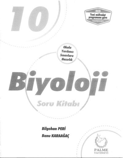 BİYOLOJİ SORU KİTABI