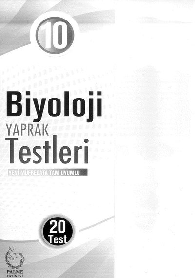 BİYOLOJİ YAPRAK TESTLERİ Limon Fotokopi
