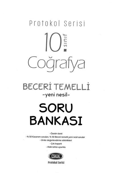COĞRAFYA BECERİ TEMELLİ YENİ NESİL SORU BANKASI Limon Fotokopi