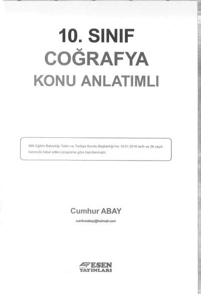 COĞRAFYA KONU ANLATIMLI