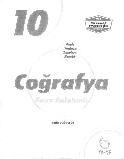 COĞRAFYA KONU ANLATIMLI Limon Fotokopi