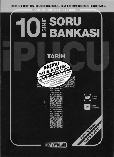 SORU BANKASI TARİH Limon Fotokopi