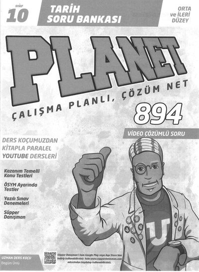 TARİH SORU BANKASI PLANET ÇALIŞMA PLANLI ÇÖZÜM NET Limon Fotokopi