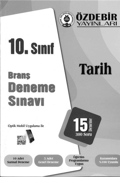 BRANŞ DENEME SINAVI TARİH 15 DENEME 300 SORU Limon Fotokopi