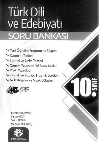 TÜRK DİLİ VE EDEBİYATI SORU BANKASI Limon Fotokopi