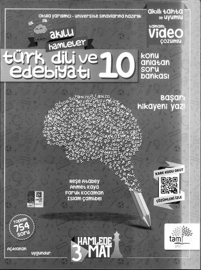 TÜRK DİLİ VE EDEBİYATI KONU ANLATAN SORU BANKASI